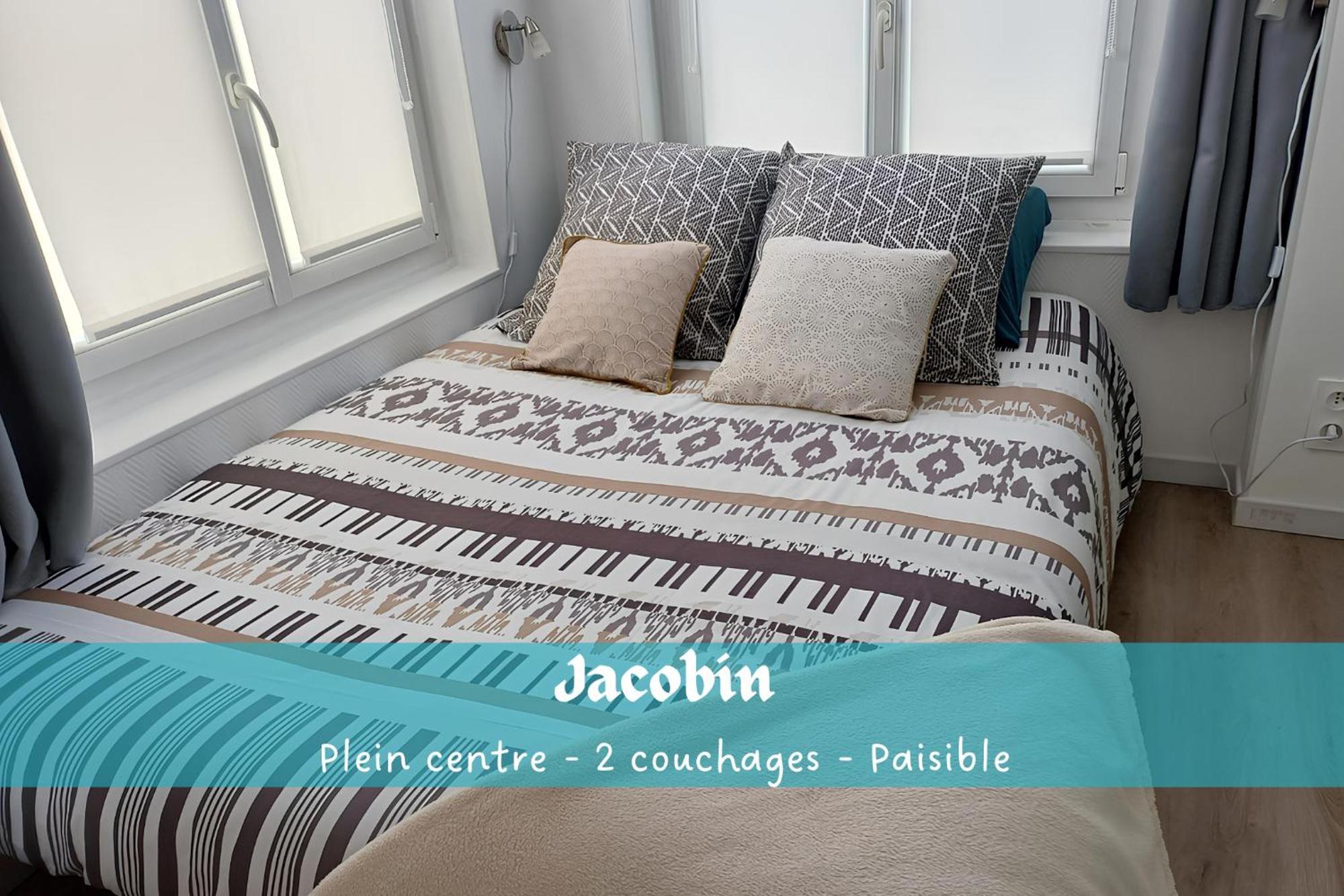 Jacobin-Centre Ville-Paisible-2 Couchages Амиен Екстериор снимка